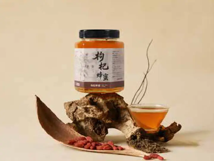 枸杞蜂蜜产品实拍